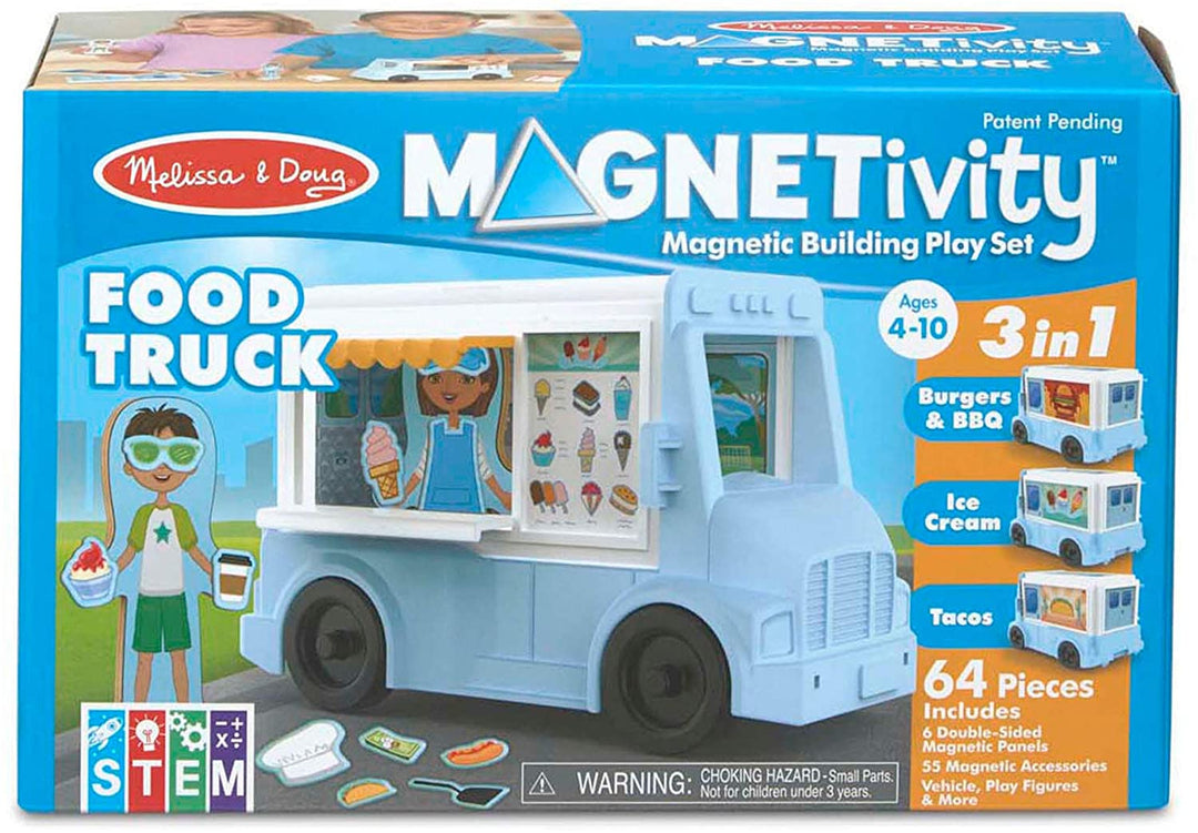 Juego Magnético Food Truck 3 En 1