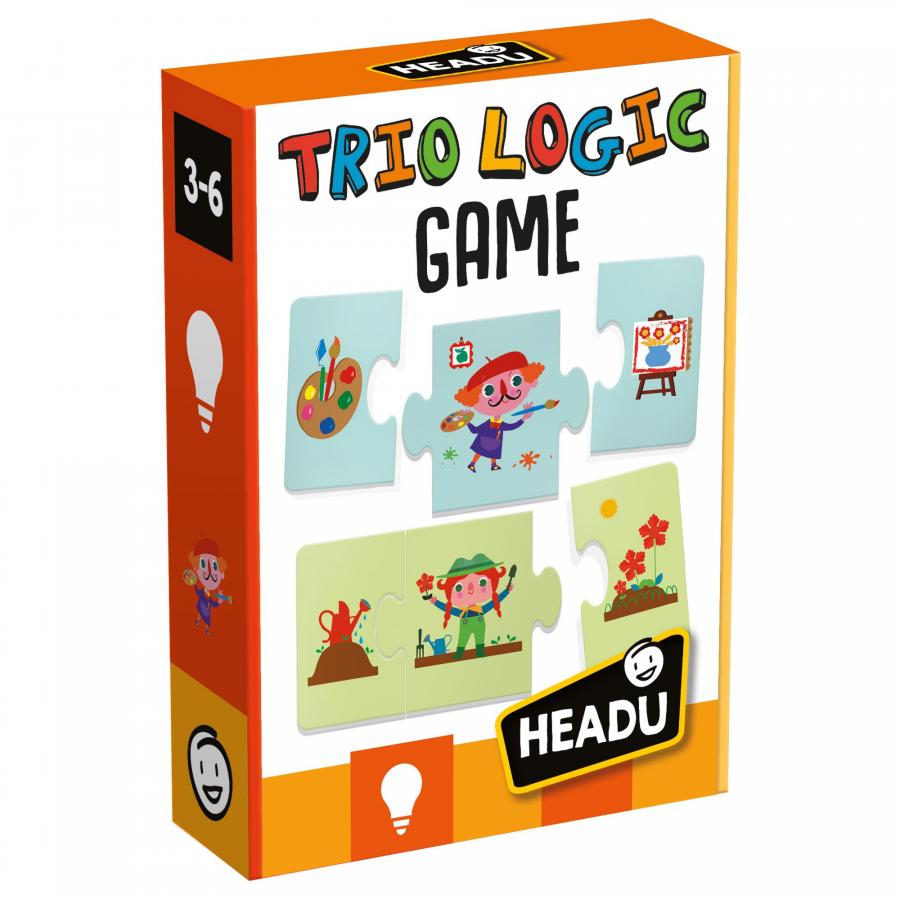 Juego De Memoria Asociación Trio Logico