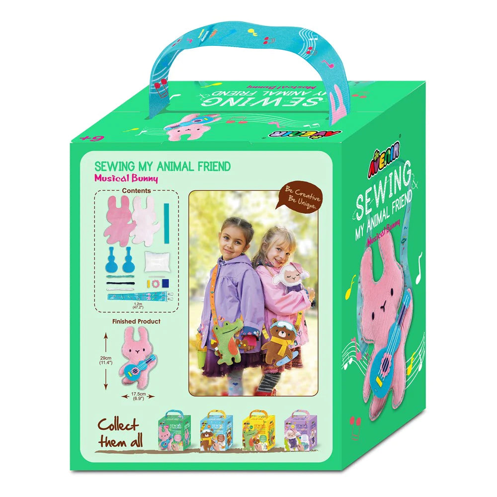 Set De Arte Y Manualidades Conejo De Peluche Tejido