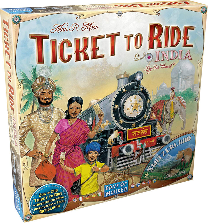 Juego De Mesa Ticket To Ride India Español
