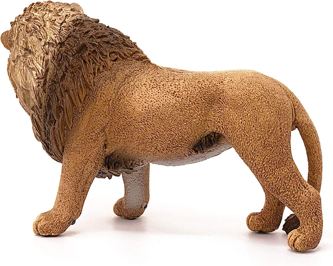 Figura Animales Leon Pintado A Mano