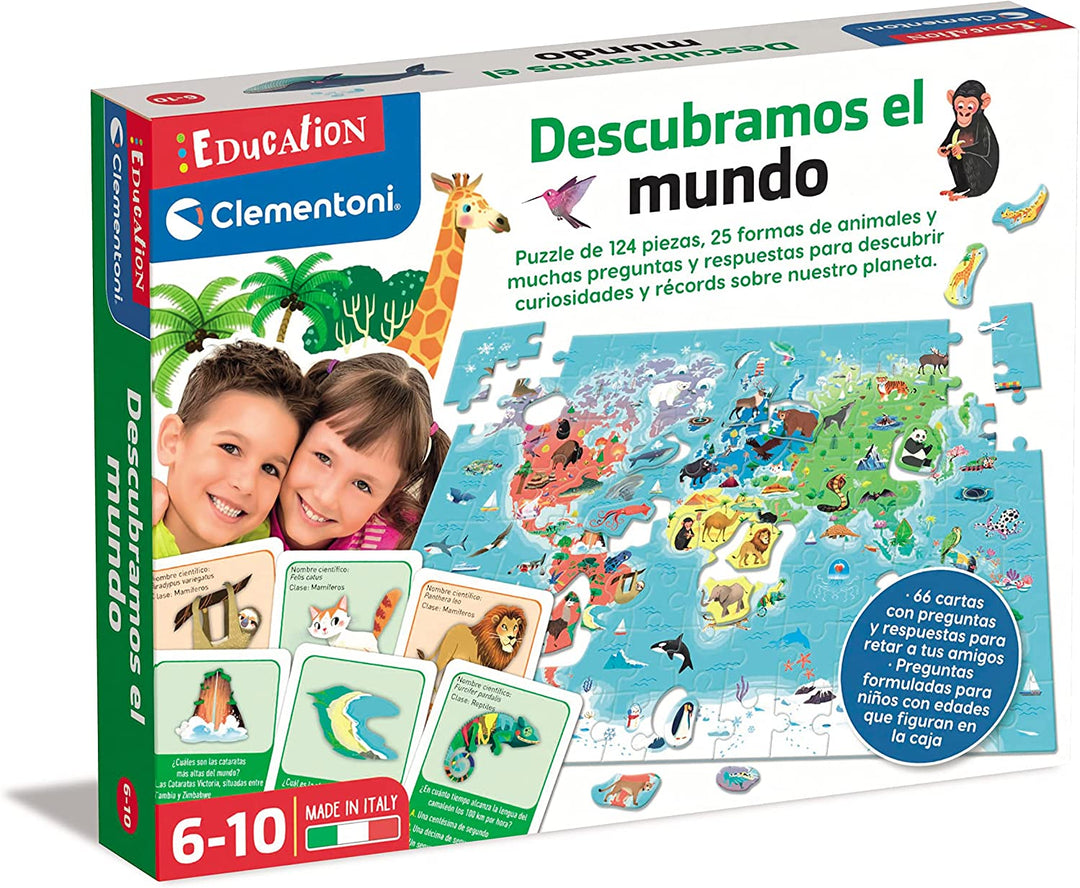 Rompecabezas Y Juego De Mesa Descubre El mundo