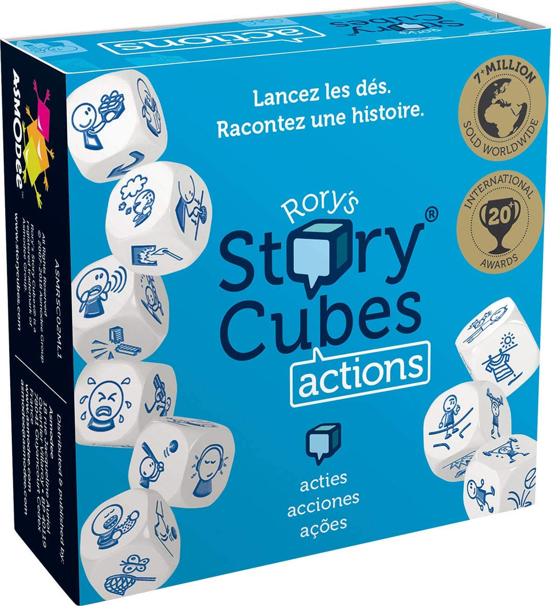 Juego De Mesa Story Cubes Acciones