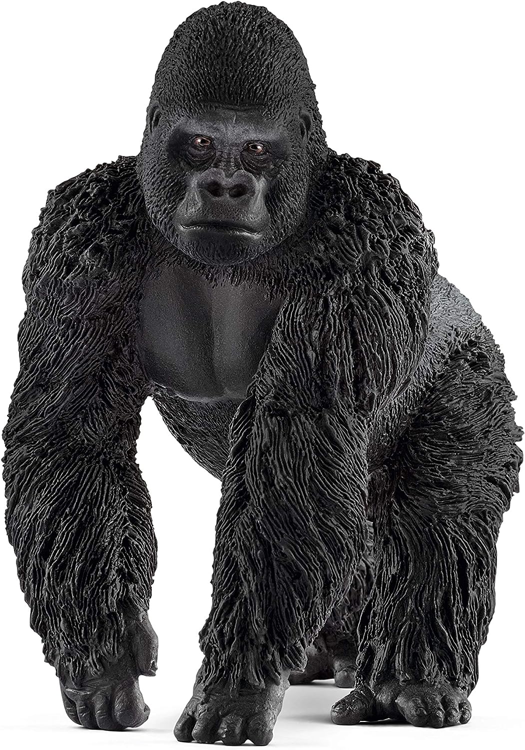 Figura Animales Gorila Macho Pintado A Mano