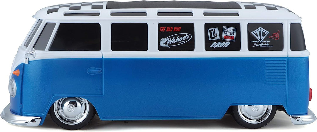 Carro A Control Remoto Volkswagen Van Samba 1:24