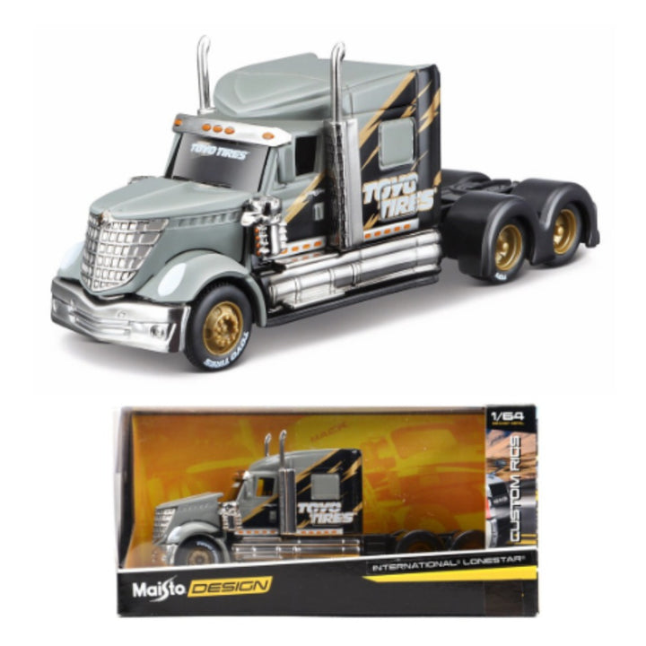 Camión A Escala 1:64 Edición Especial Colección Gris