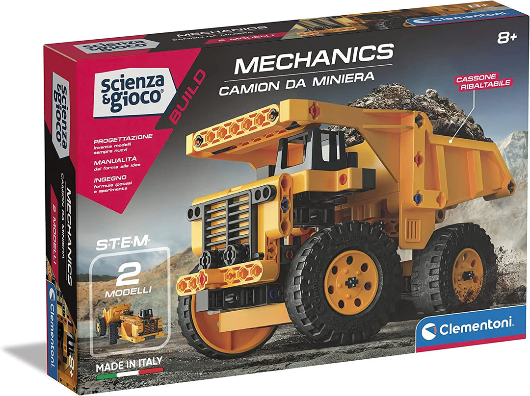 Construccion Tipo Lego 2 Camiones Mineros STEM