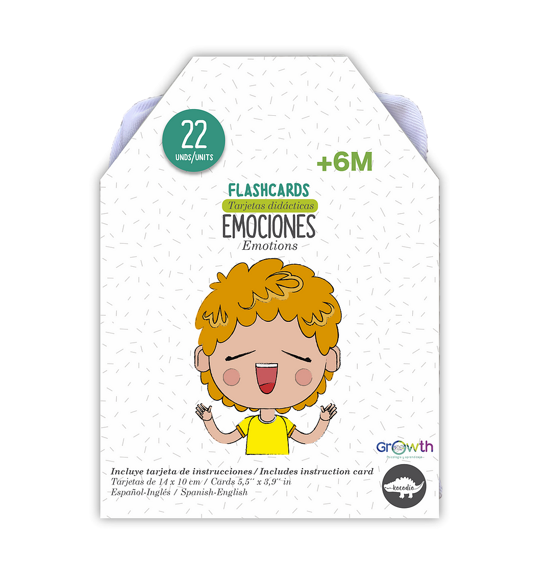 Flash Cards Kocodio Emociones