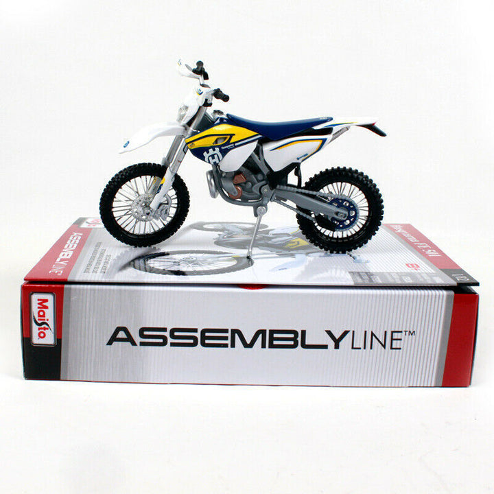 Moto A Escala 1/12 Husqvarna Fe 501 Coleccionable Para Armar