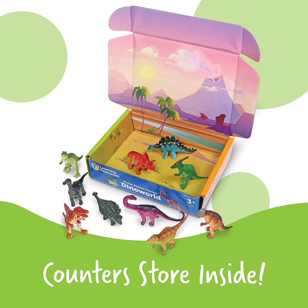 Set De Dinosaurios Figuras De Colección