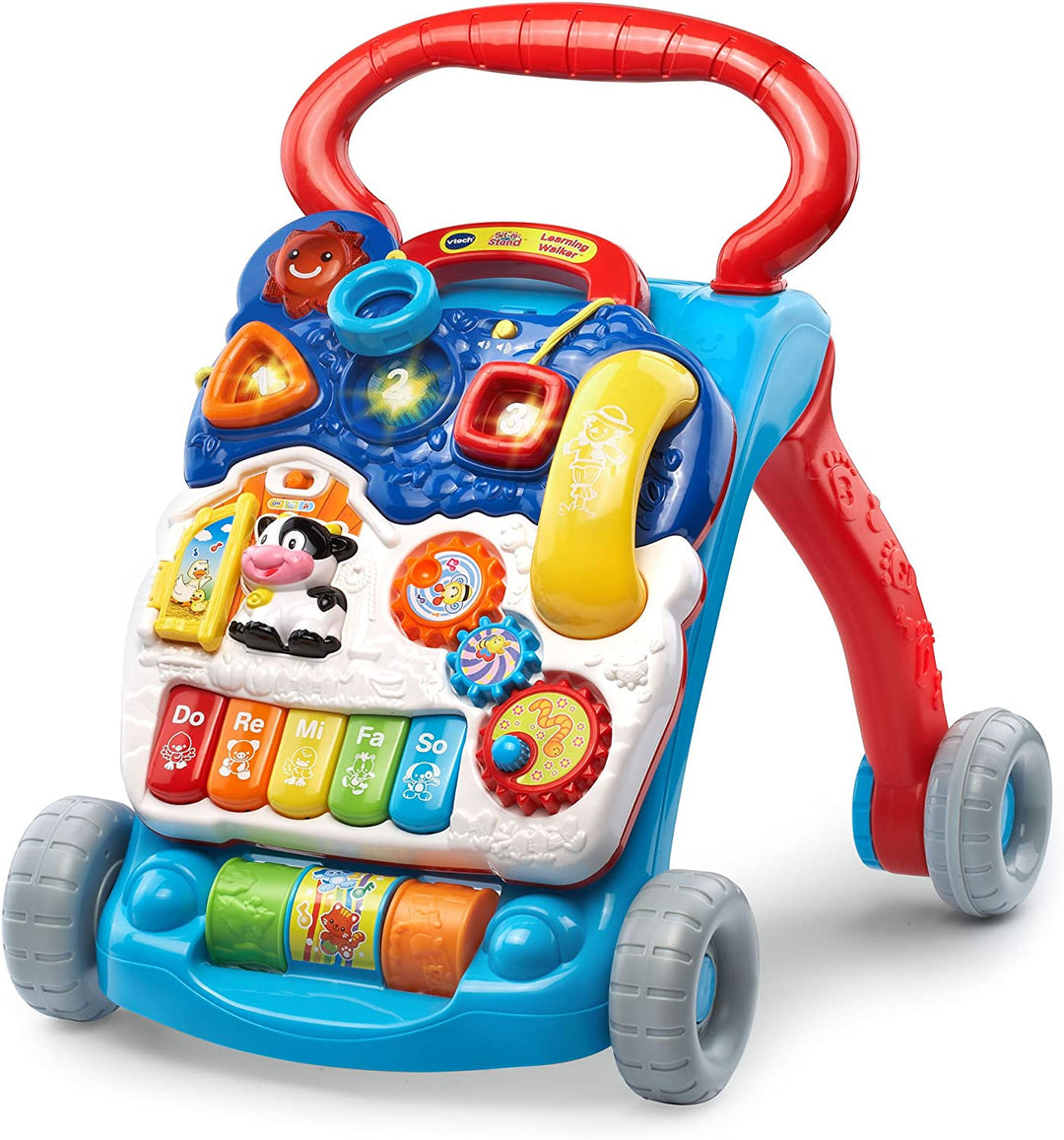 Andadera Didactica Musical Rosada Para Bebe