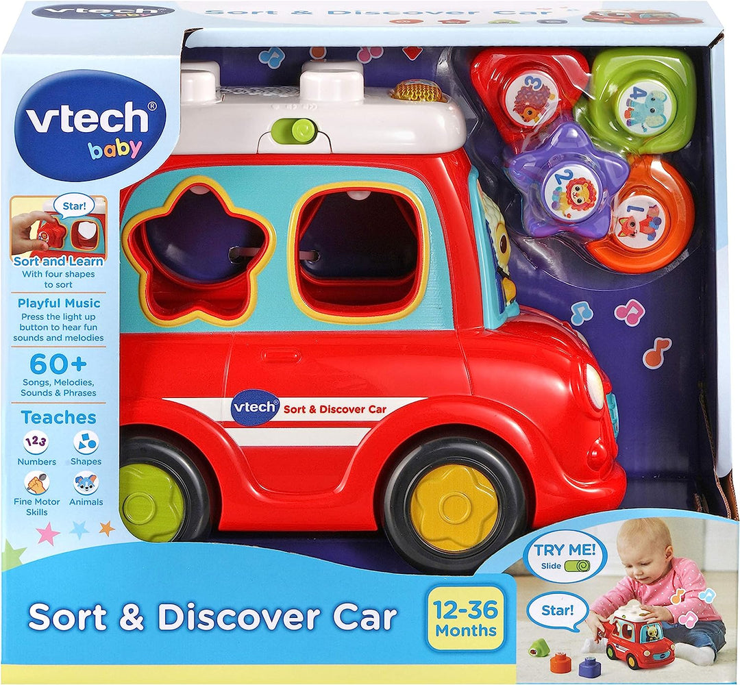 Carro De Clasificación De Figuras Con Sonidos