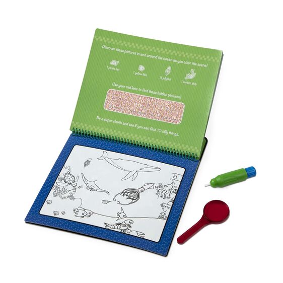 Libro De Actividades Pinta Con Agua Animales Divertidos
