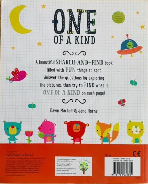 Libro Infantil One Of A Kind