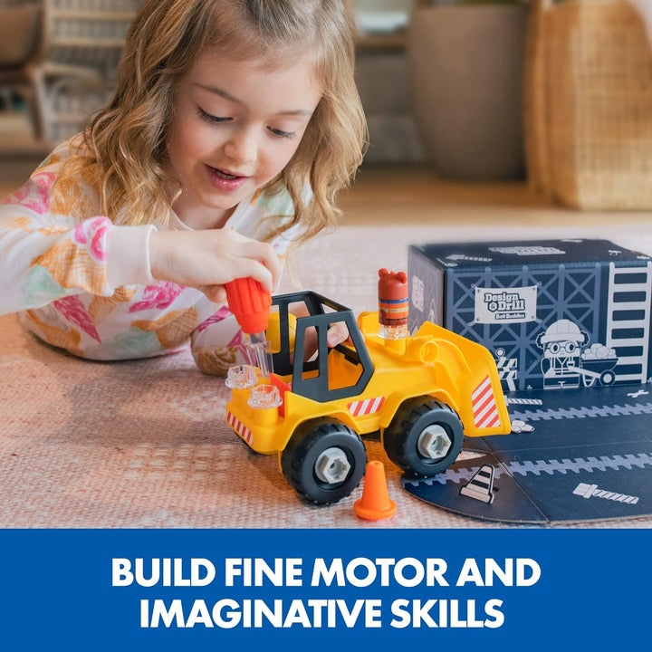 Juego Construcción Tu Camión Bolldozer niños