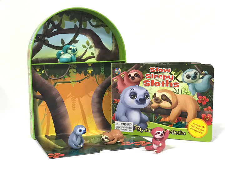 Libro y Juego 2 En 1 Animales Perezosos