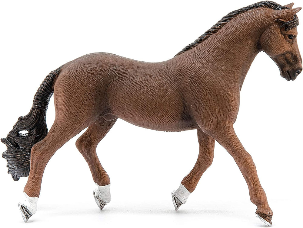 Figura Animales Caballo Trakehner Pintado A Mano