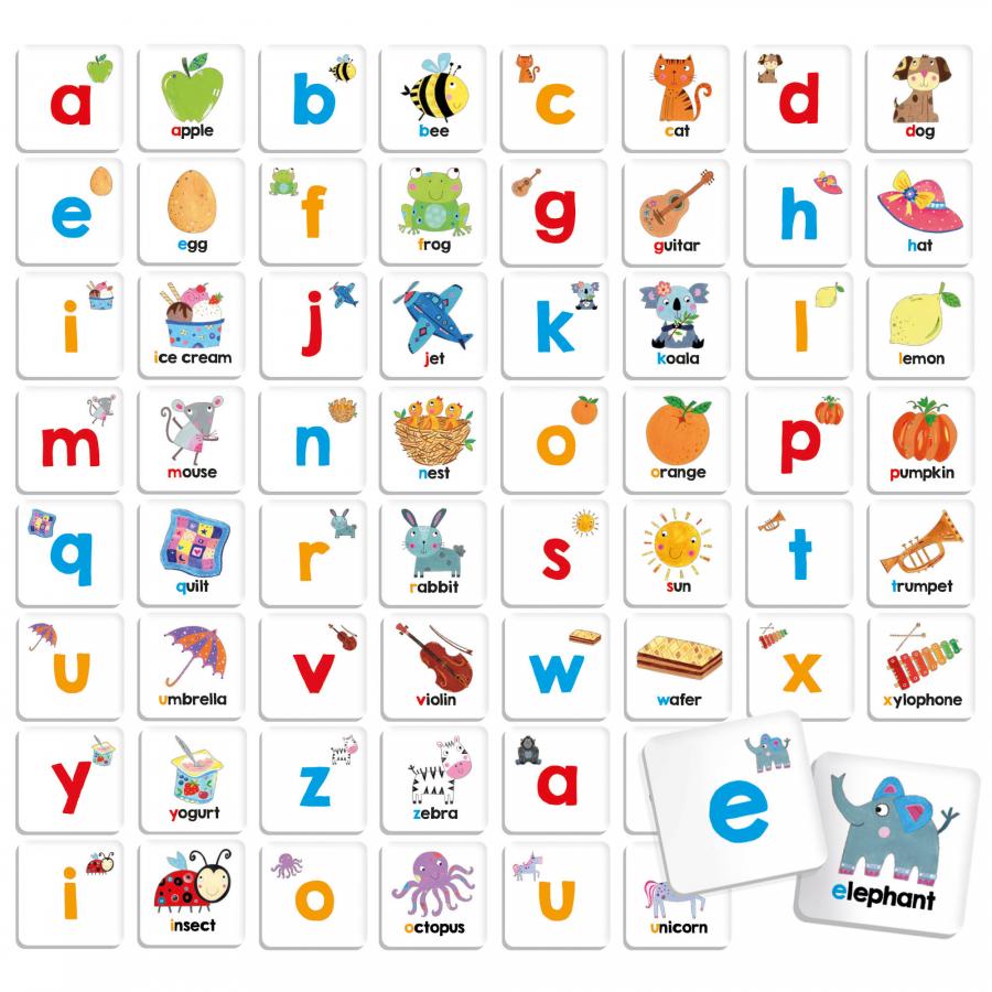 Juego Didáctico El Abecedario En Ingles