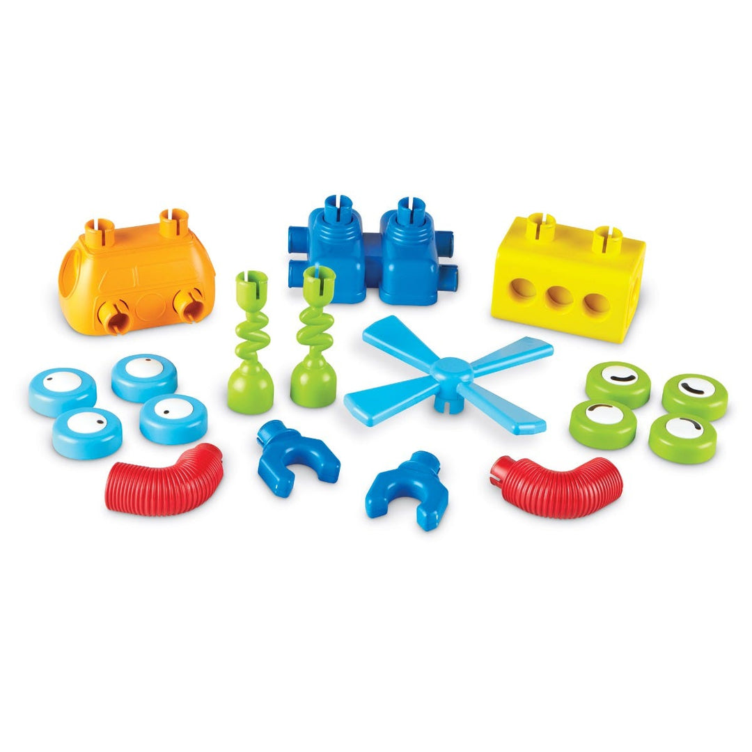 Juego Didáctico Fábrica de Robots 1-2-3 Para Niños
