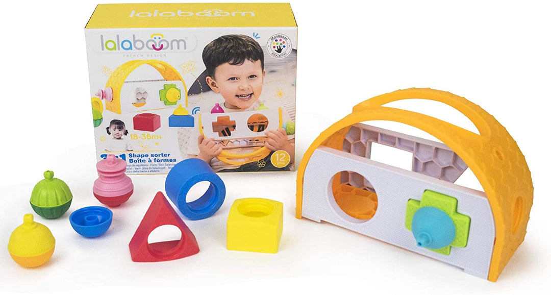 Juego Montessori Formas y Equilibrio 3 En 1