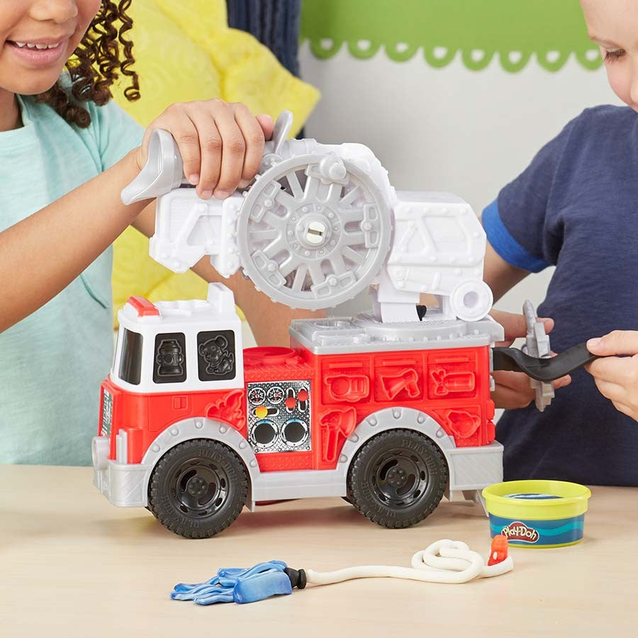 Set De Plastilina Camión De Bomberos