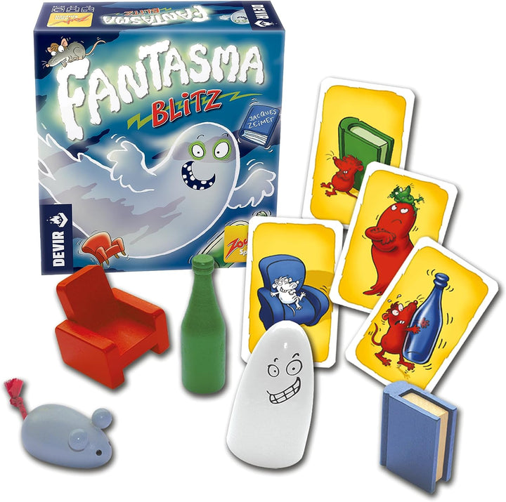 Juego de Mesa Fantasma Blits Cartas