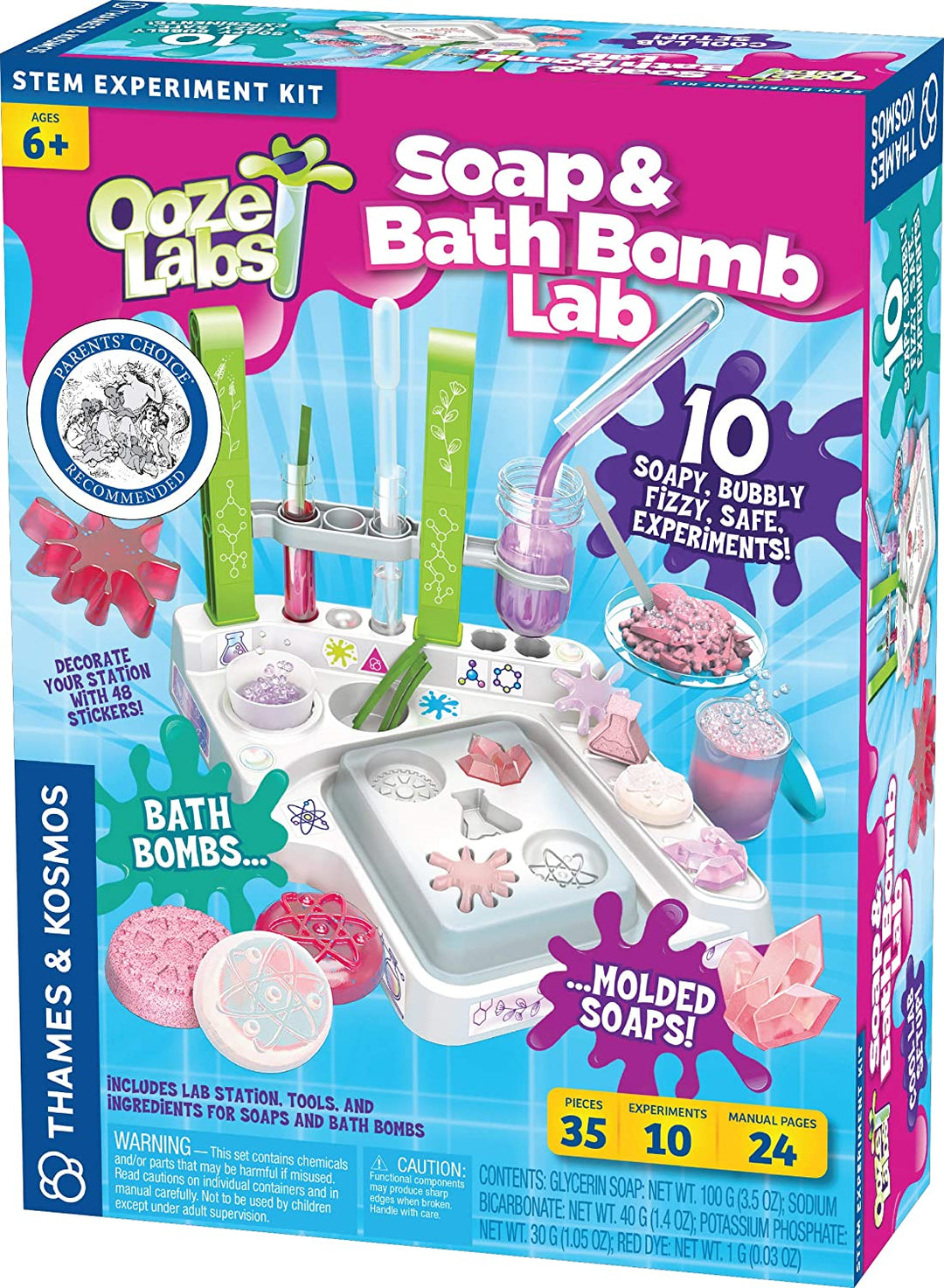 Set de Laboratorio Jabón y Bombas para el Baño
