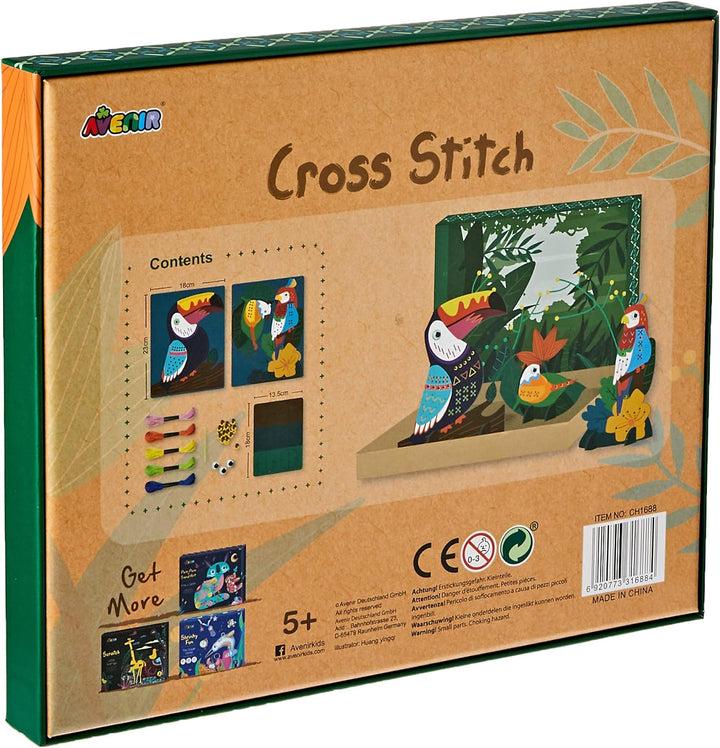 Set Arte Y Manualidades Tejido Punto De Cruz