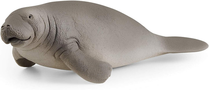 Figura Animales Manati Pintado A Mano