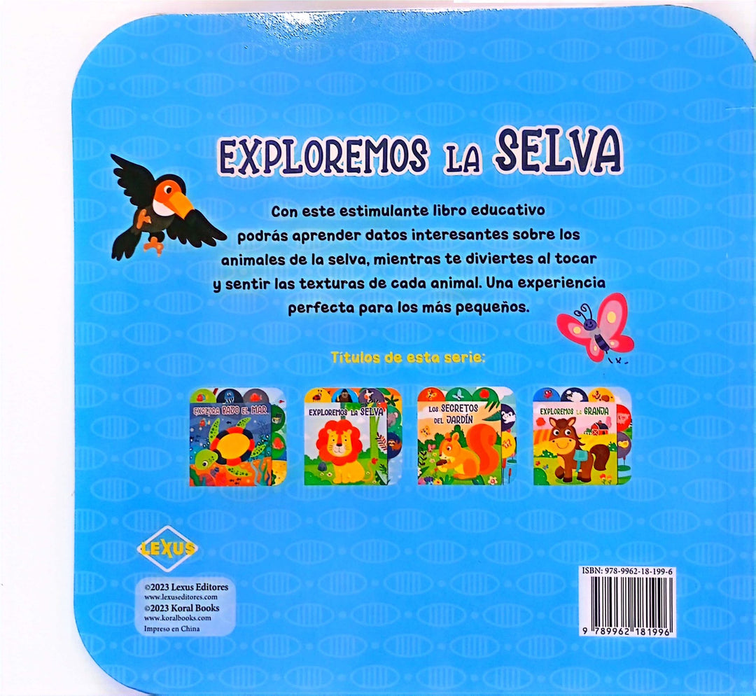 Libro Sensorial Exploremos La Selva