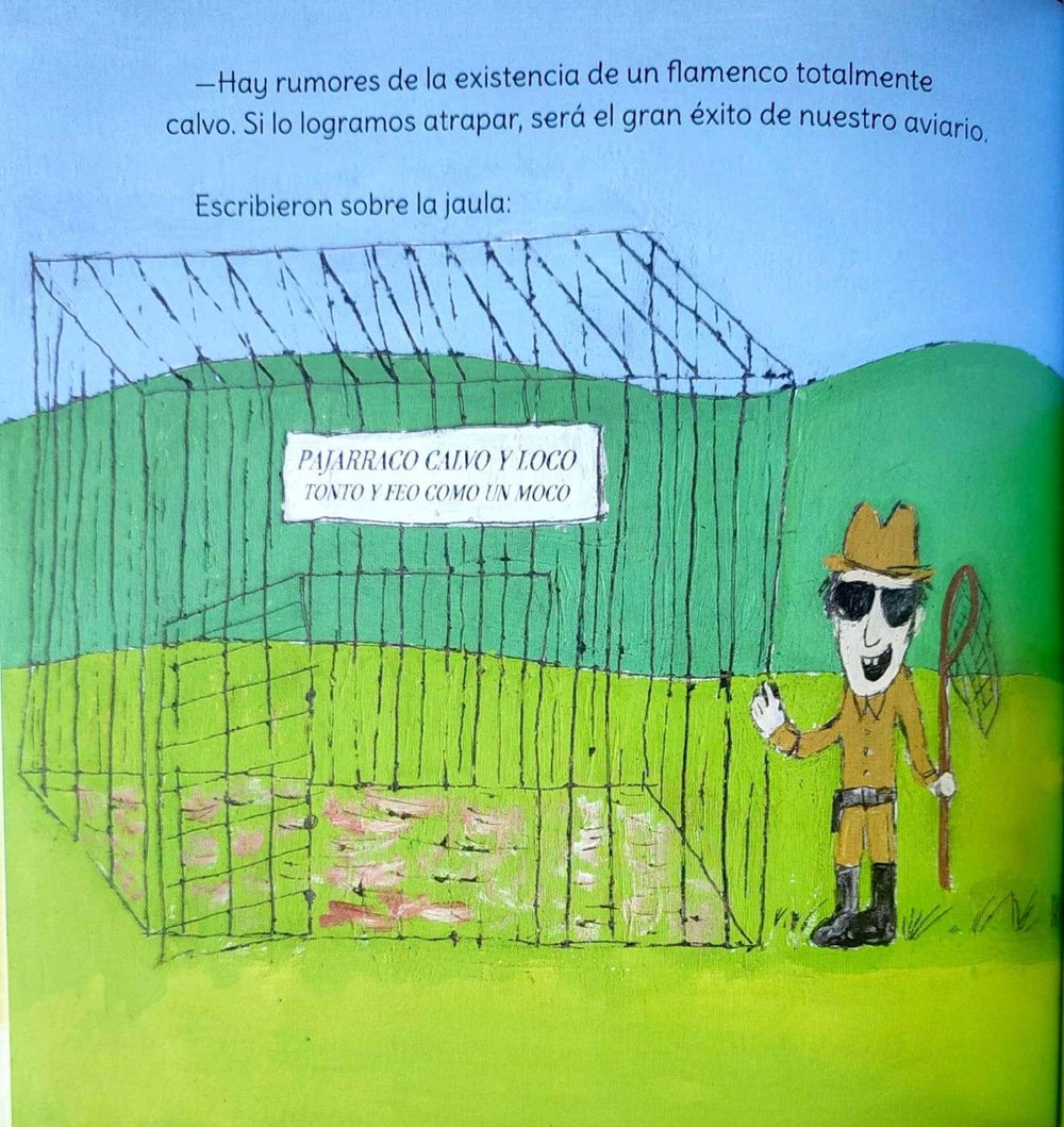 Libro El Flamenco Calvo Y Los Cazadores De Aves Amalia Low