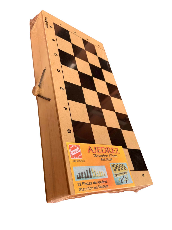 Juego de Mesa Ajedrez Madera