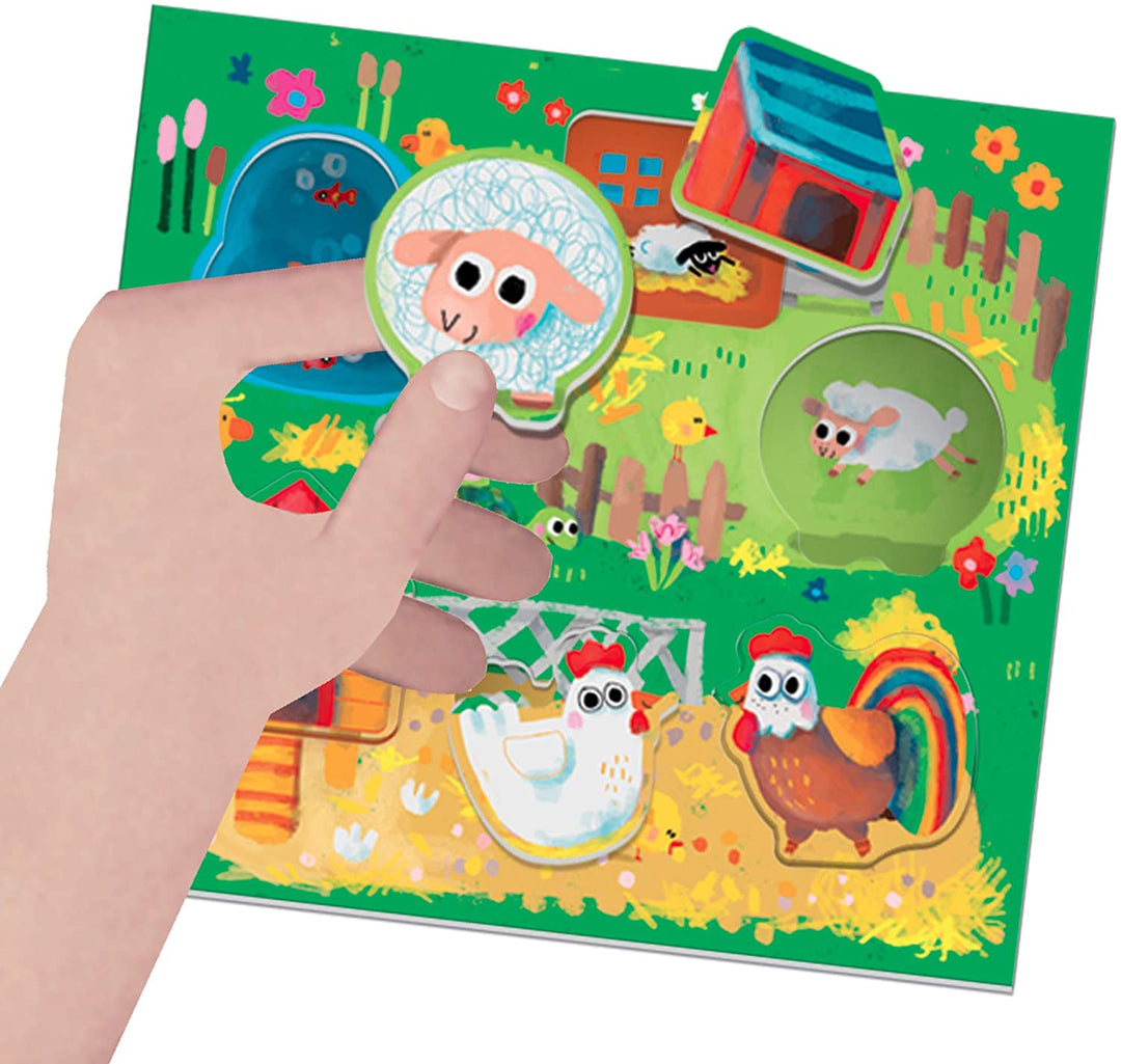 Juego Montessori Vida En La Granja