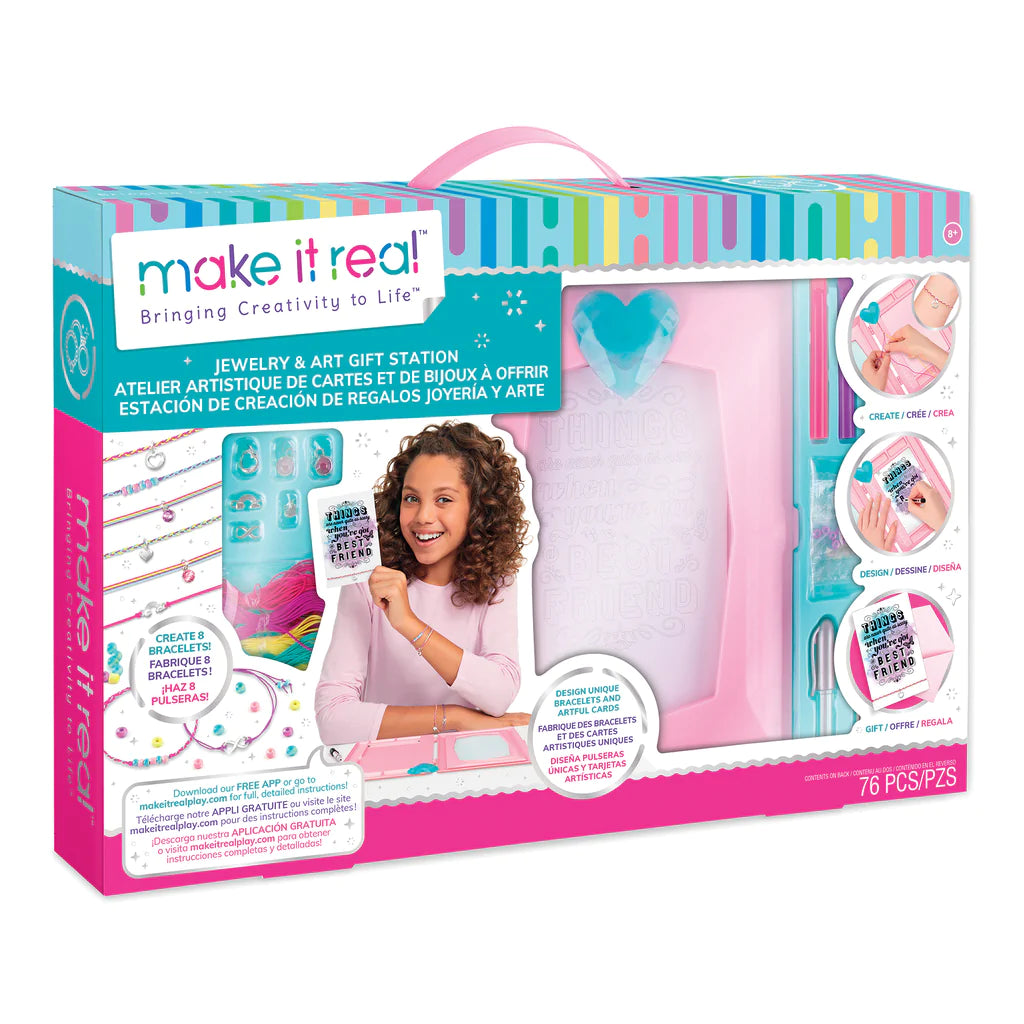 Estacion De Arte Pulseras Y Tarjetas Regalo