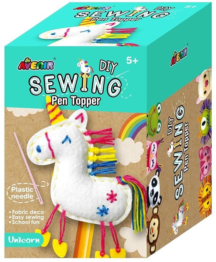 Set De Arte Y Manualidades Mini Unicornio Tejido