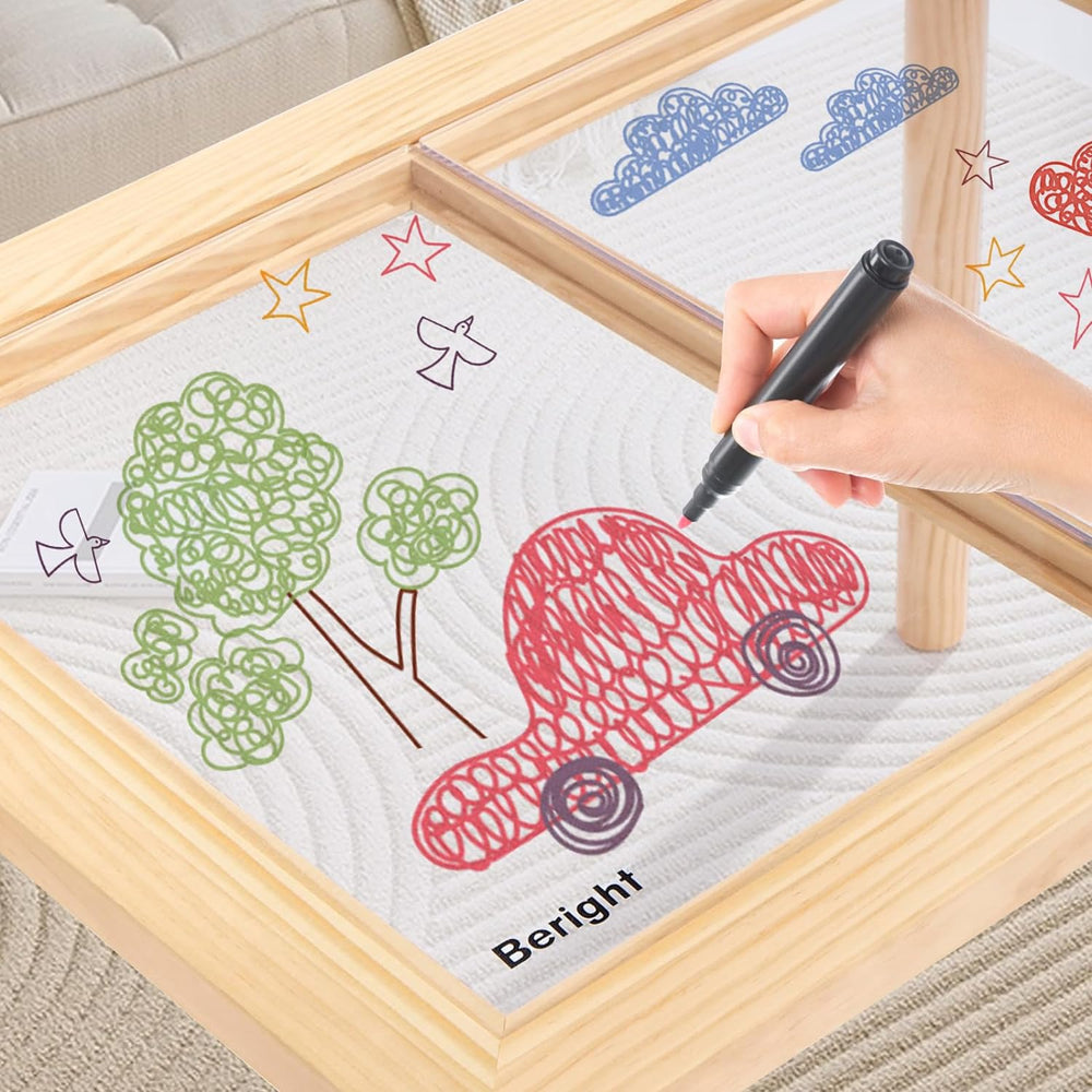 Mesa Sensorial Montessori 2 En 1 Acrílica