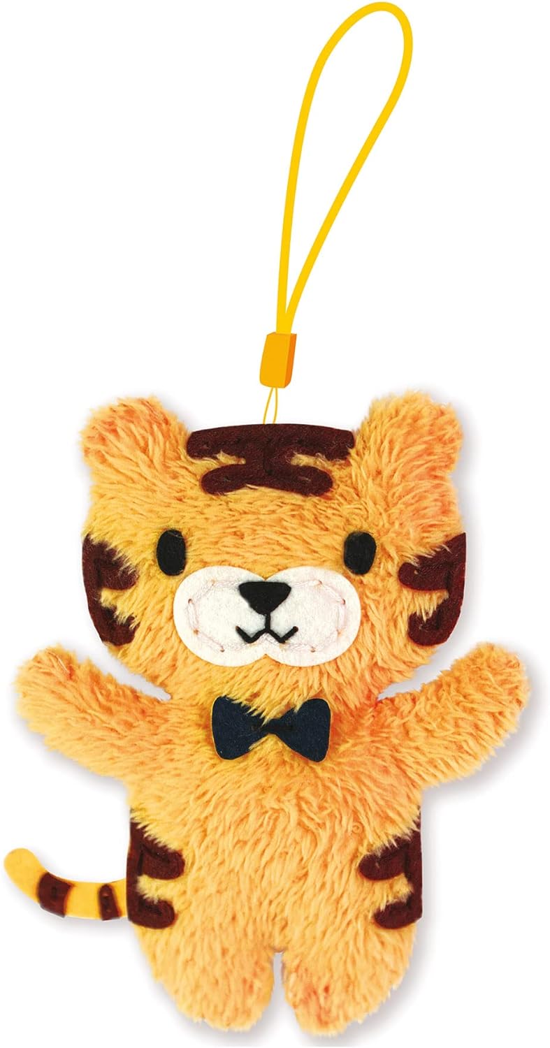 Set De Arte Y Diseño Llaveros Tejidos tigre