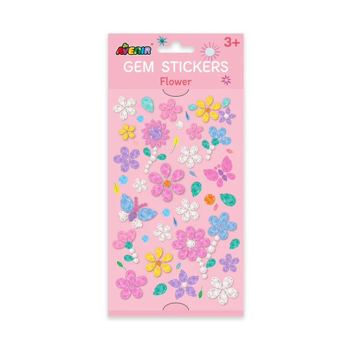Set De Arte y Manualidades Gemas Para Decorar Flores