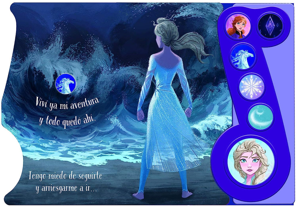 Libro Interactivo Frozen ll Mucho Mas Alla