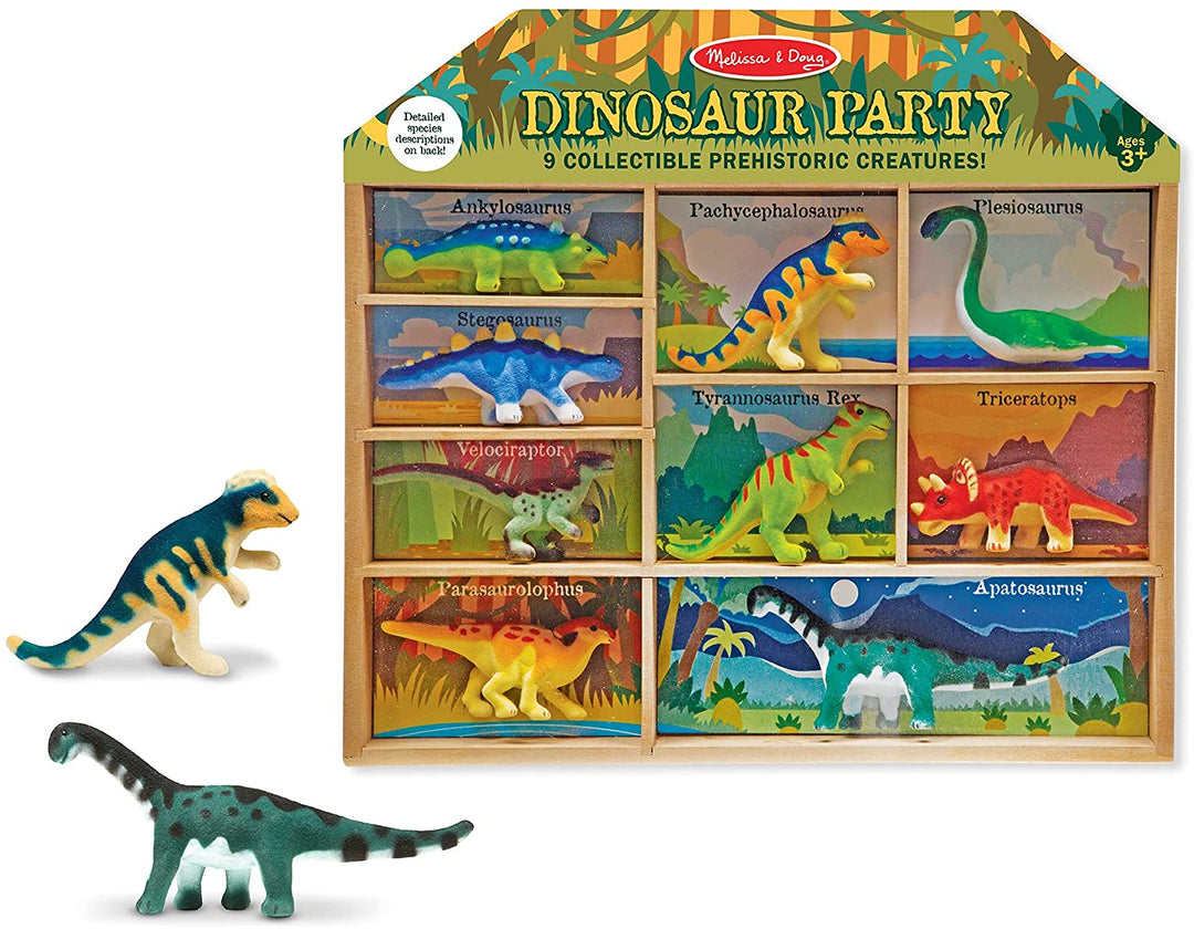 Set De Dinosaurios Coleccionables