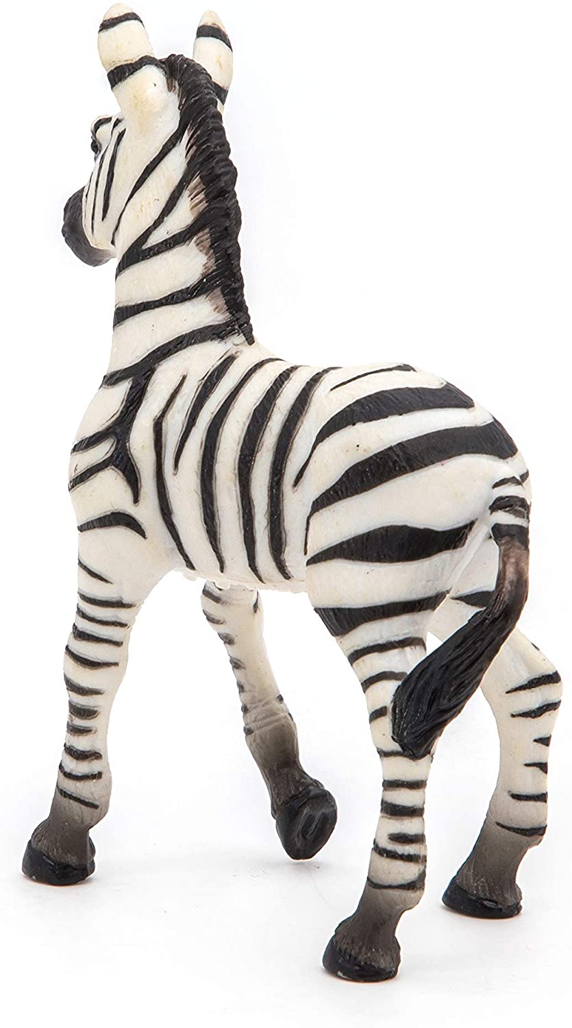 Figura Animales Cebra Pintada a Mano