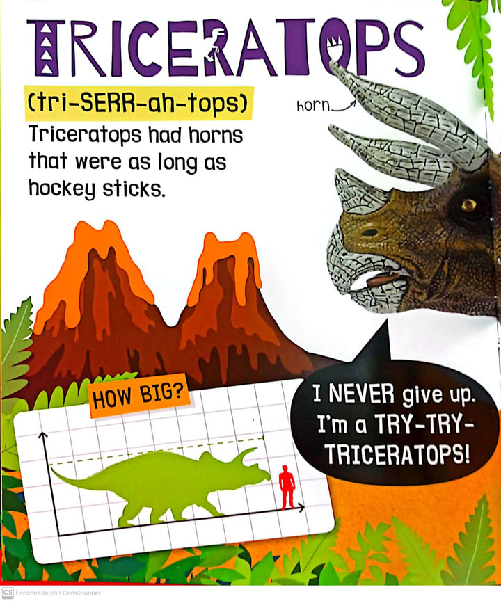 Libro Para Ninos Dinosaurios Sensorial