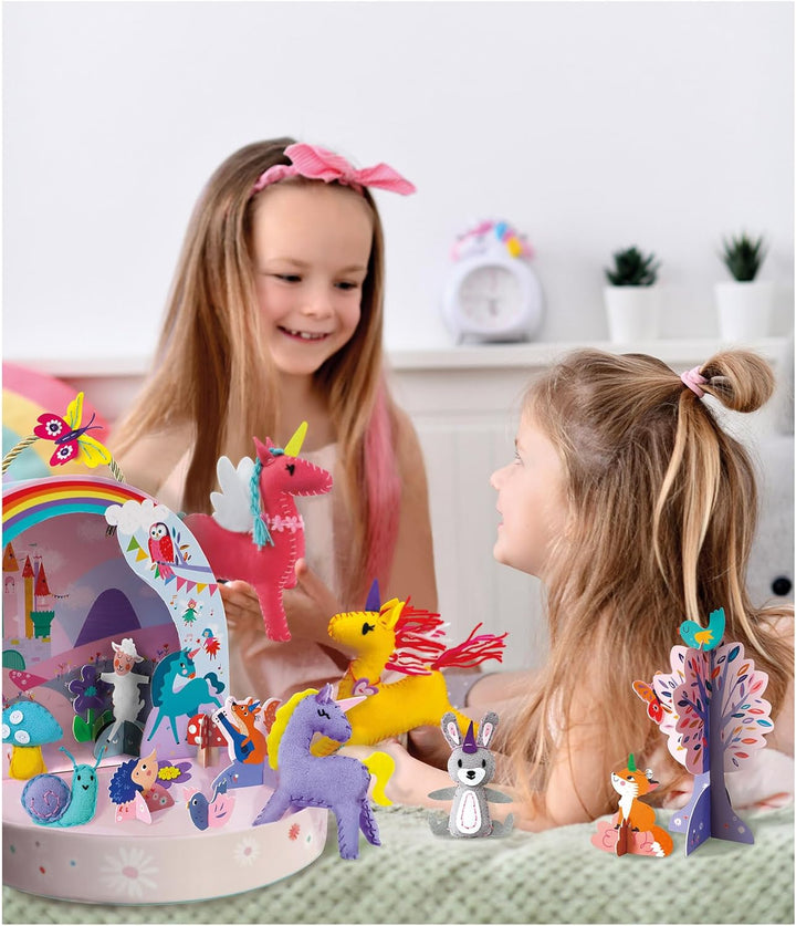 Set De Arte Y Manualidades Unicornios Tejidos