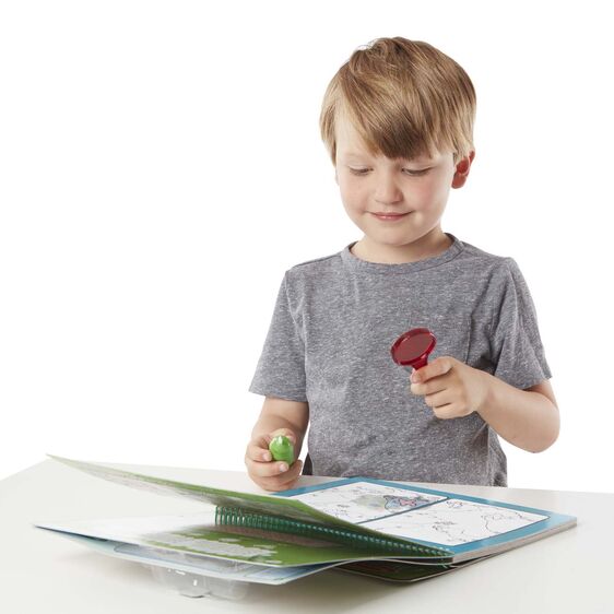 Libro De Actividades Pinta Con Agua Animales Divertidos
