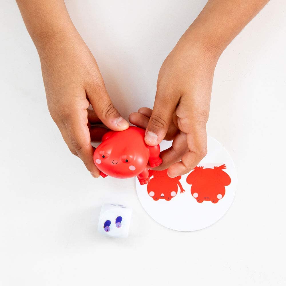 Juego Didáctico De Mesa Ranas Matemáticas Para Niños