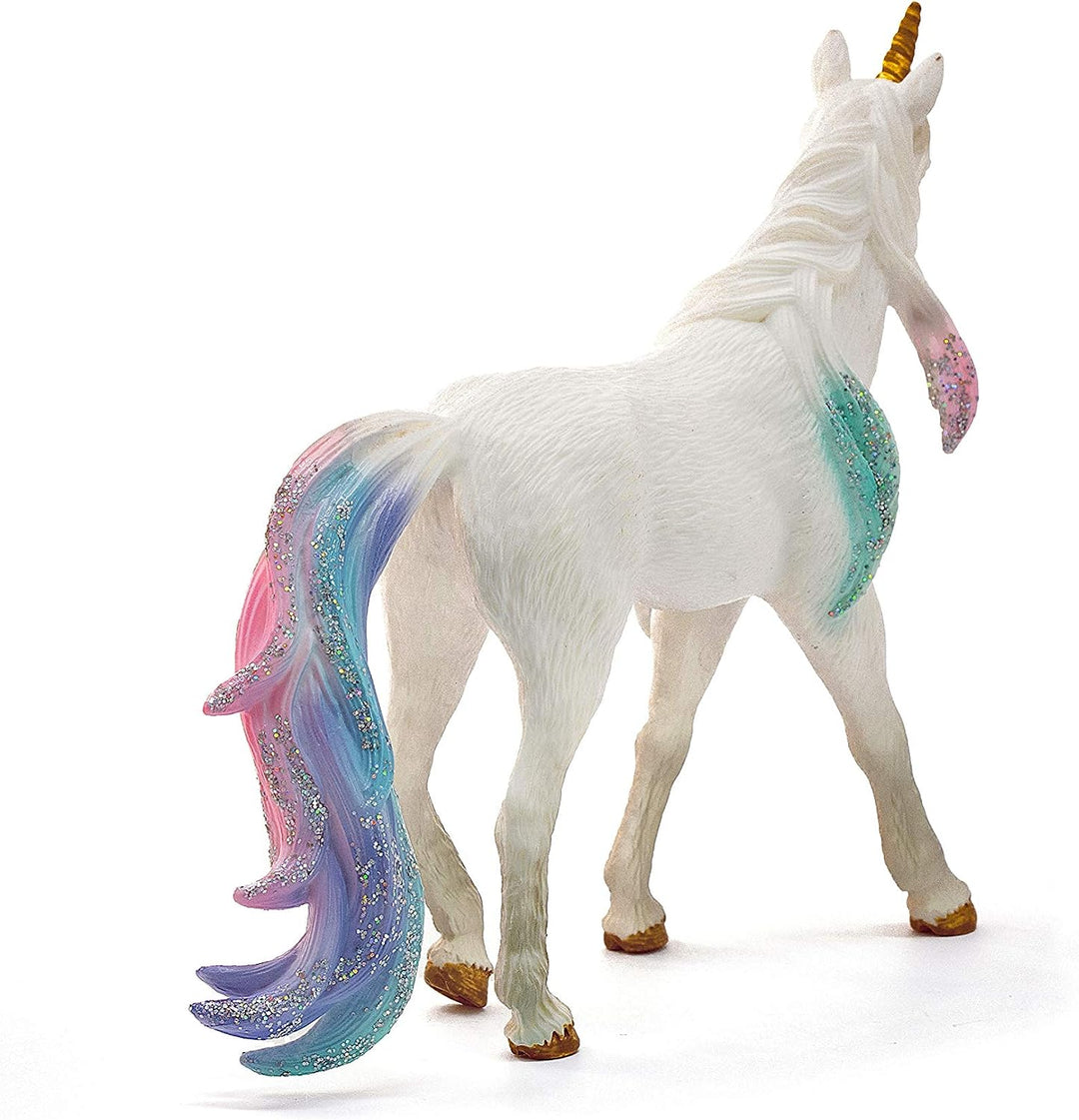 Figura Unicornio Pintado A Mano