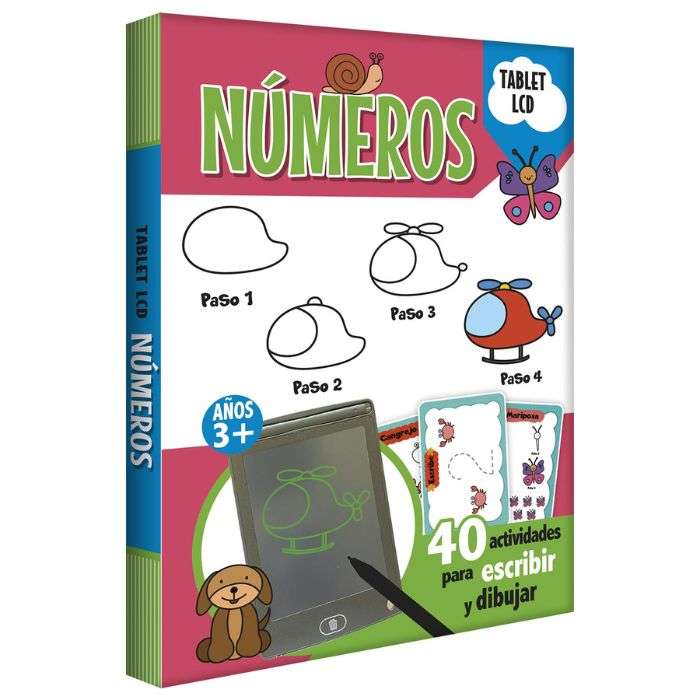 Libro Didáctico Tablero Lcd Los Numeros