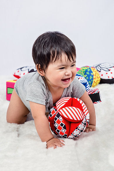 Pelota Para Bebe Montessori Blanco y Negro