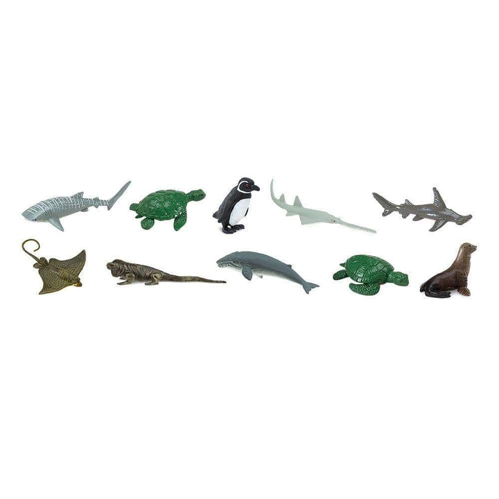 Tubos Animales En Peligro De Extincion Pintado a Mano