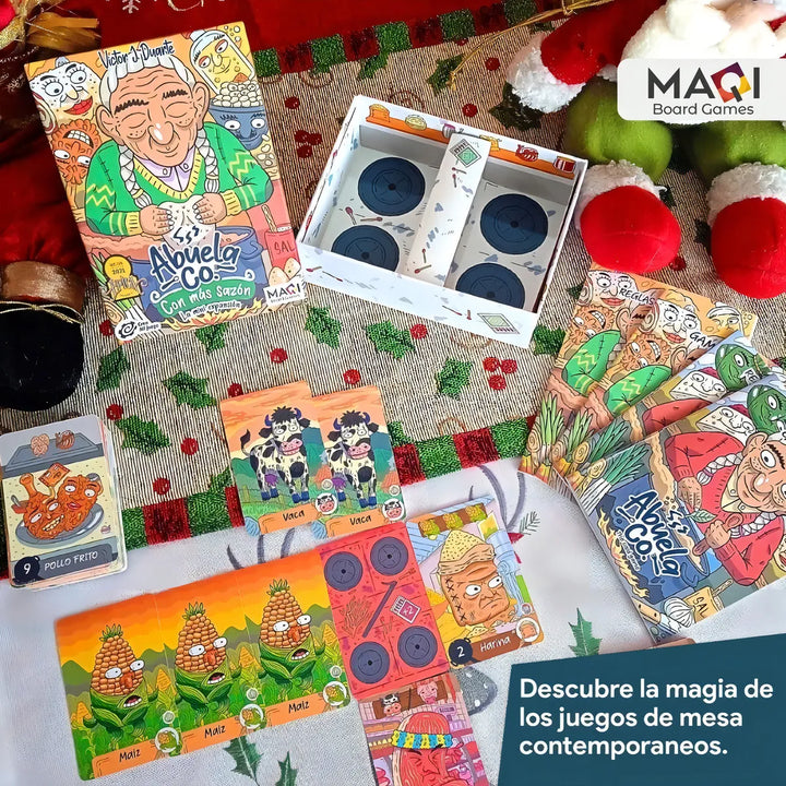 Juego De Mesa Abuela Co Y Mini Expansion